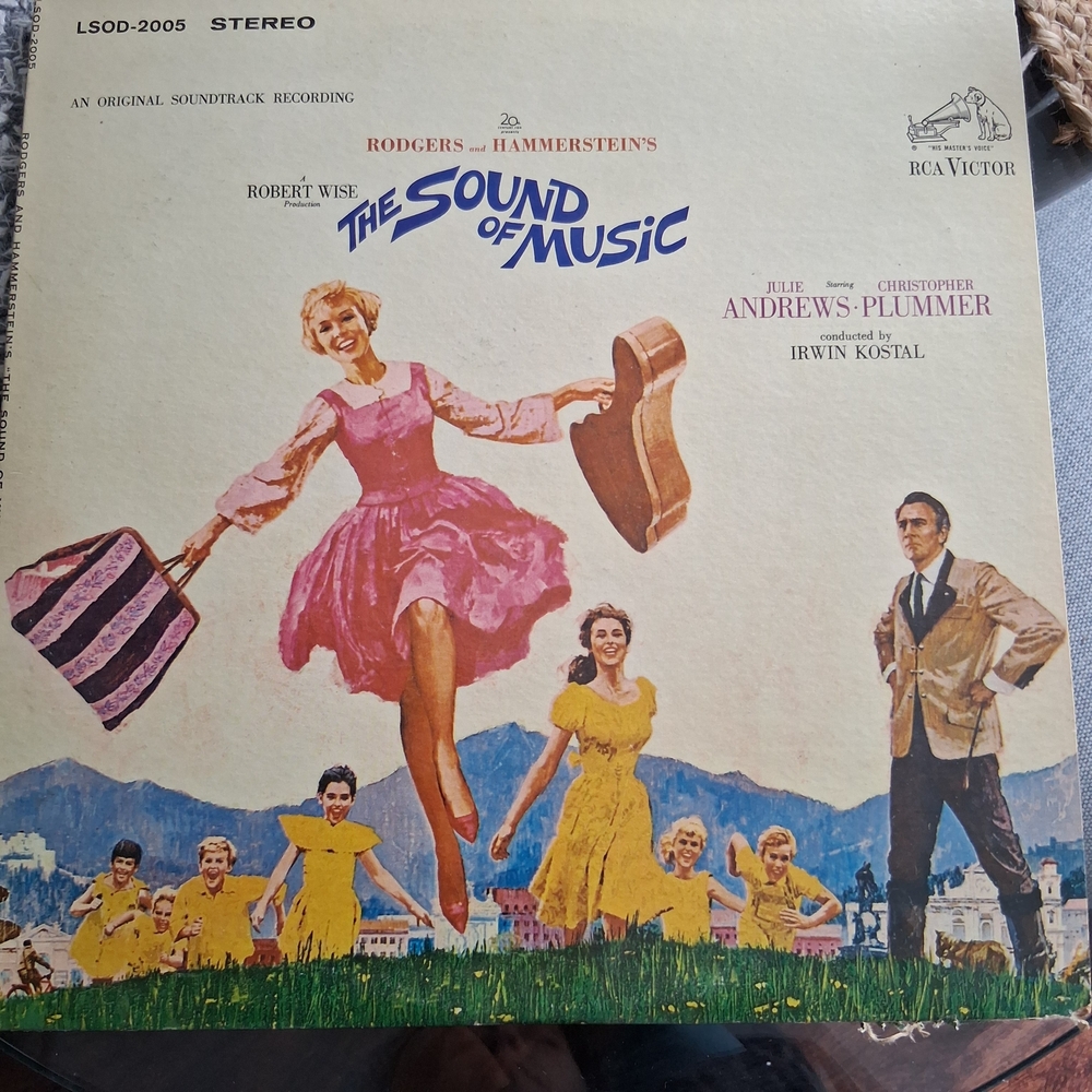 The Sound Of Music Original Soundtrack Recording Vinyl Album And Storybook